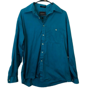 ARROW COMPANY Blue Long Sleeve Button Up